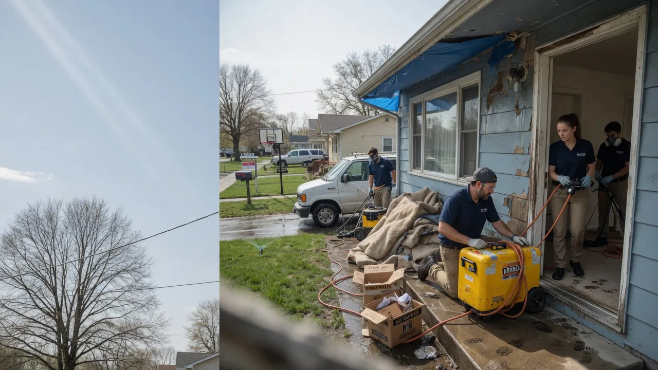 Basement Flood Cleanup in East Killingly, CT near me